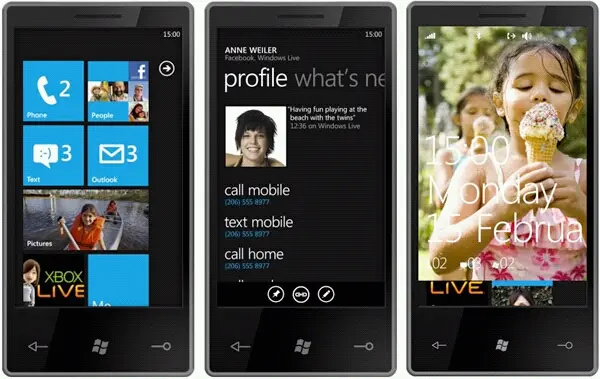 AT&T y los Comerciales de Windows Phone 7 con el HTC Mondrian
