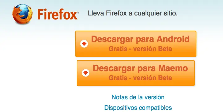 Firefox 4 beta se actualiza y está disponible para smartphones Android