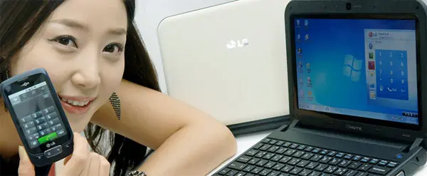 La nueva netbook de LG usa Bt 3.0 para hacer lo que el Foleo soñaba