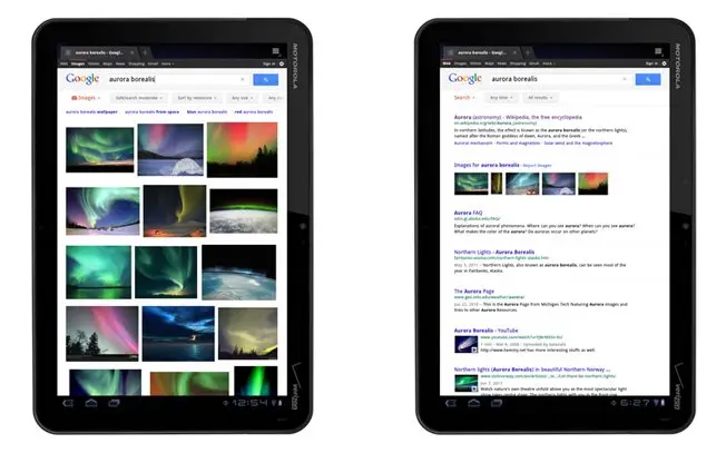 Google Search cuenta con nueva interfaz para tablets