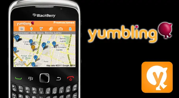 Yumbling lanza su app para smartphones Blackberry