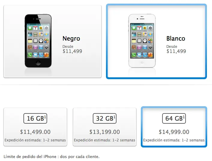iPhone 4S en México y España ¿ ya lo apartaste?