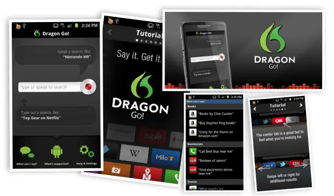 Nuance lanza Dragon Go! para Android; aplicación para control mediante comandos de voz; inevitable compararla con Siri #CES2012