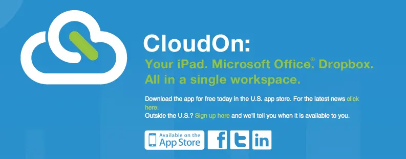 CloudOn lanza su app para iPad (Office al fin)