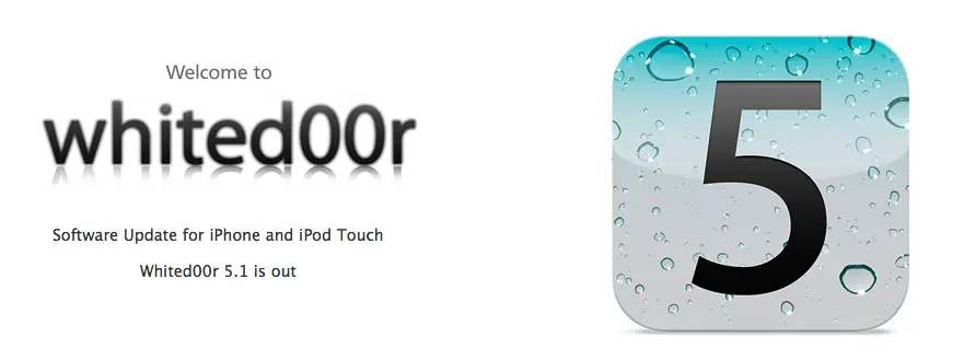 iPhones e ipods touch podrán actualizarse con Whited00r 5.1
