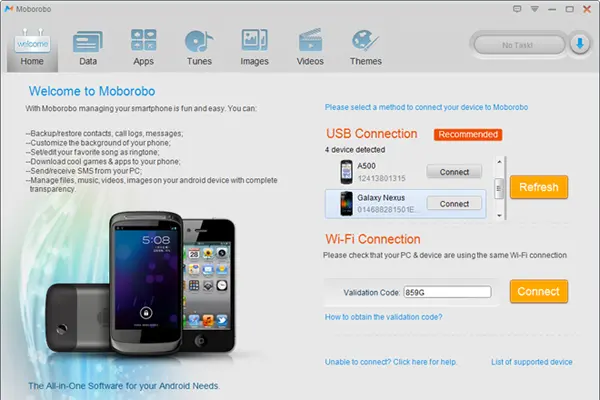 Moborobo, una nueva y facil manera de administrar datos en tu #Android