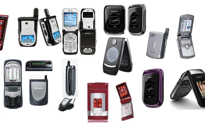 Los mejores Flip Phones de la historia.