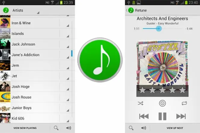 Retune: Controla iTunes desde un smartphone Android