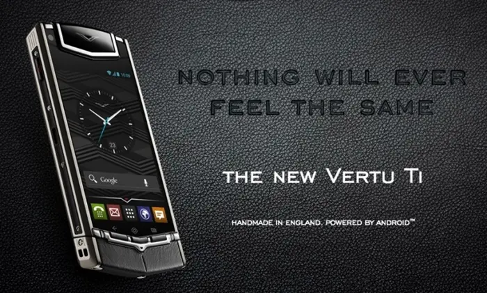 Vertu: Smartphone Android hecho a mano que costaría 10,000 dlls