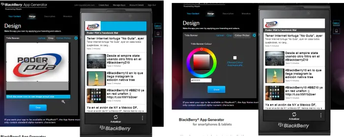 BlackBerry App Generator: Te enseñamos a realizar tu app para BlackBerry OS 10