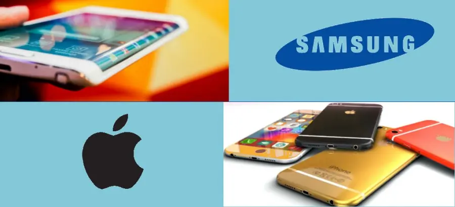 Apple vs Samsung en estrategia de mercado