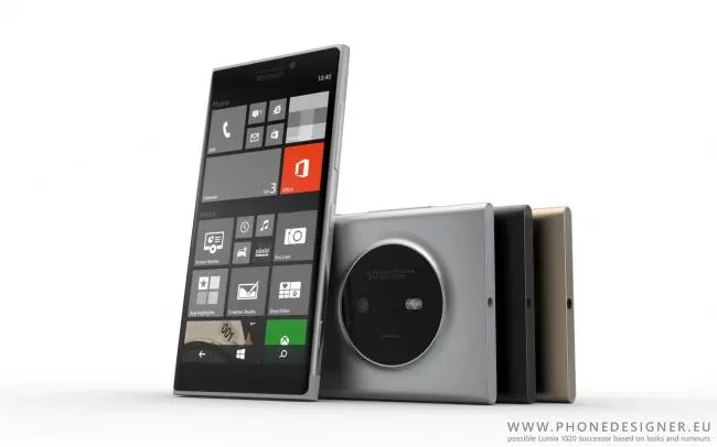 Microsoft Lumia 1030, arte conceptual del sucesor del Lumia 1020