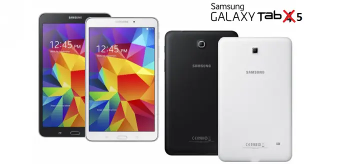 Samsung Galaxy Tab 5 serían anunciadas este año