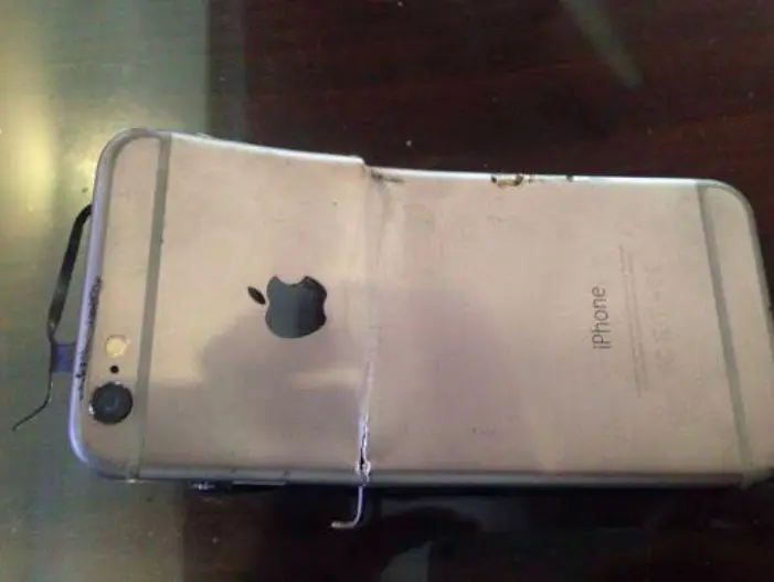 Un iPhone 6 explota en India