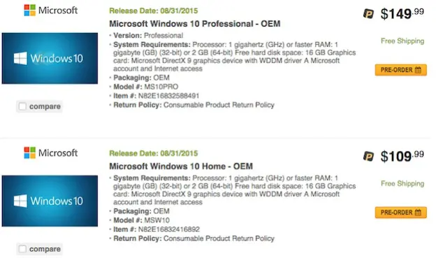 Microsoft revela la fecha de llegada de Windows 10