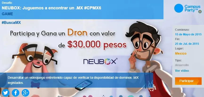 ¿Quieres un dron? Participa y gana uno en #CPMX6