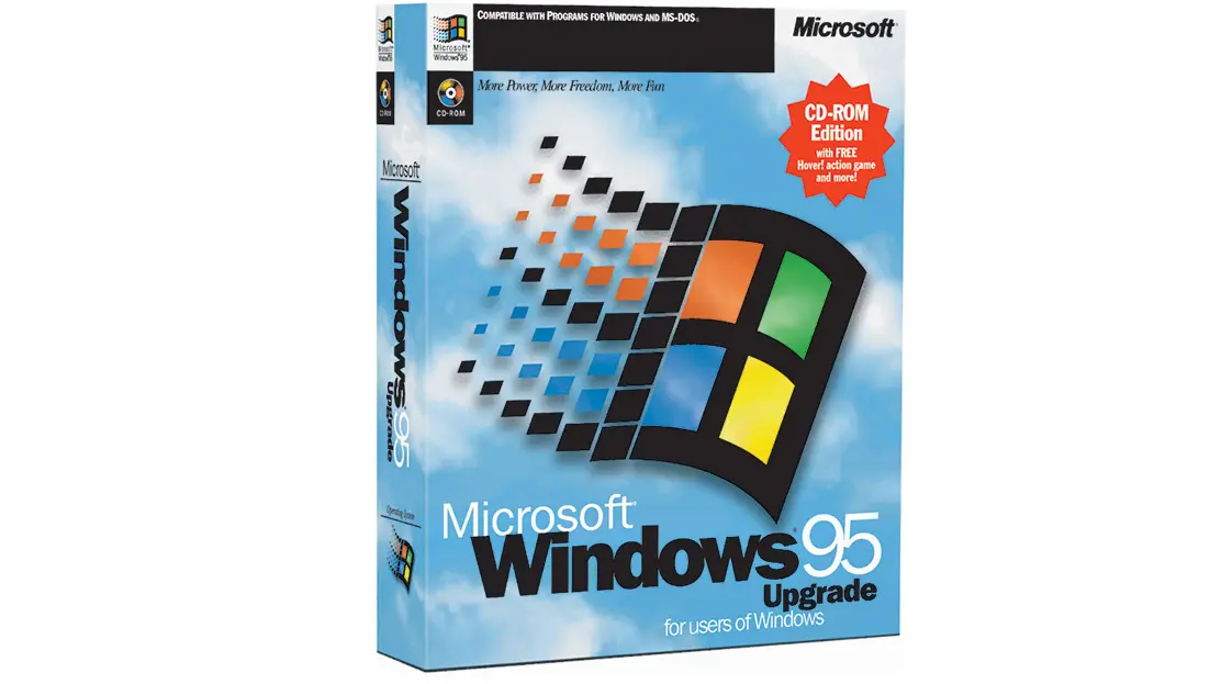 Windows 95 cumple 20 años de su lanzamiento