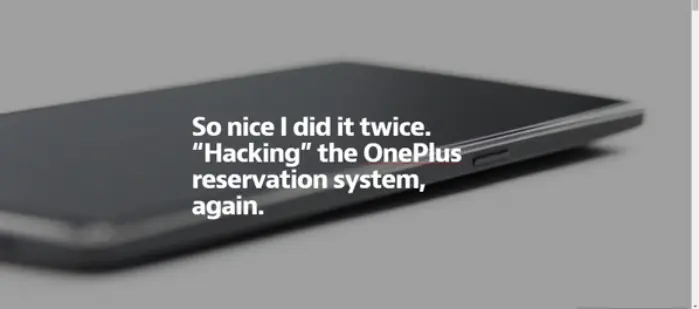 Hackean el sistema de reservas del OnePlus 2