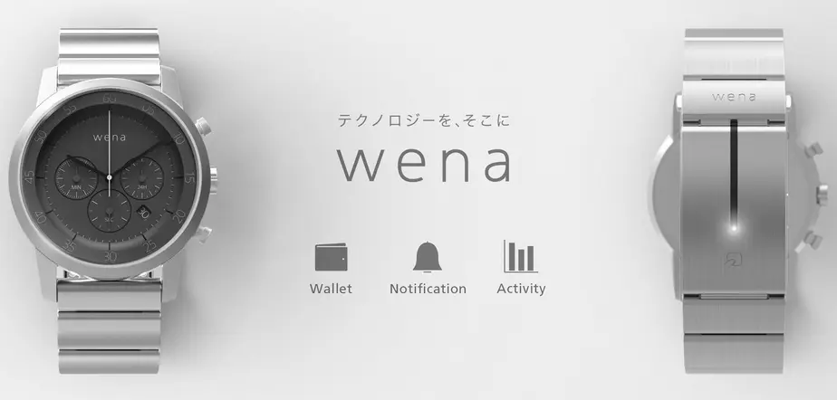 Sony Wena Wrist, un smartwatch premium en crowdfunding