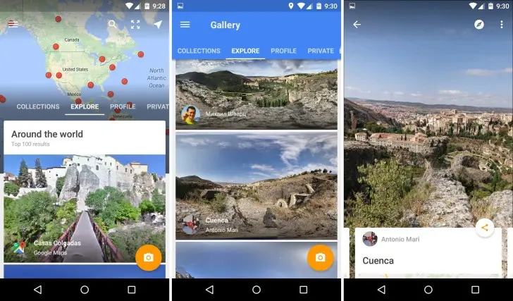 Google libera aplicación de Street View para iOS y Android