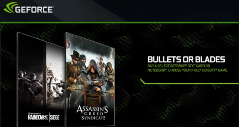 Nvidia te regala una copia de Tom Clancy’s o Assassin’s Creed