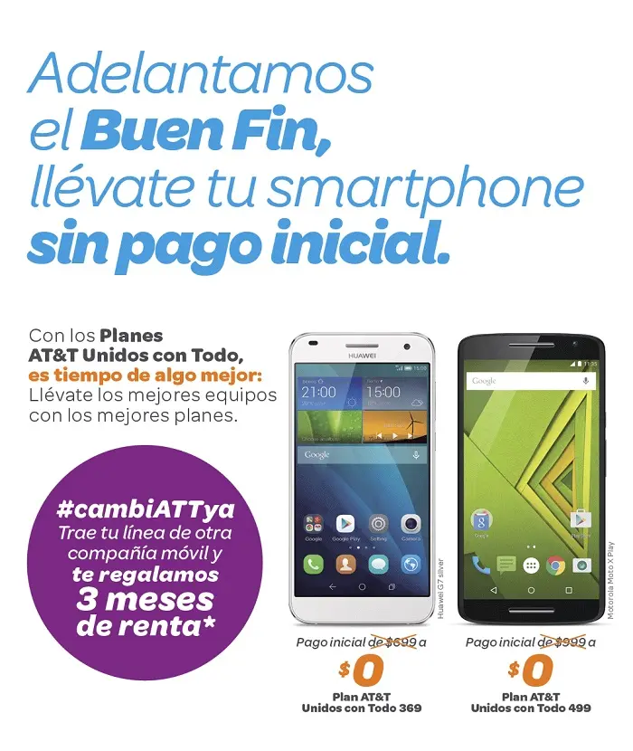 AT&T da a conocer promociones por “El Buen Fin”