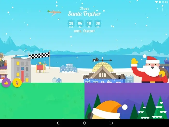 Acompaña a Santa Claus en su recorrido desde tu smartphone