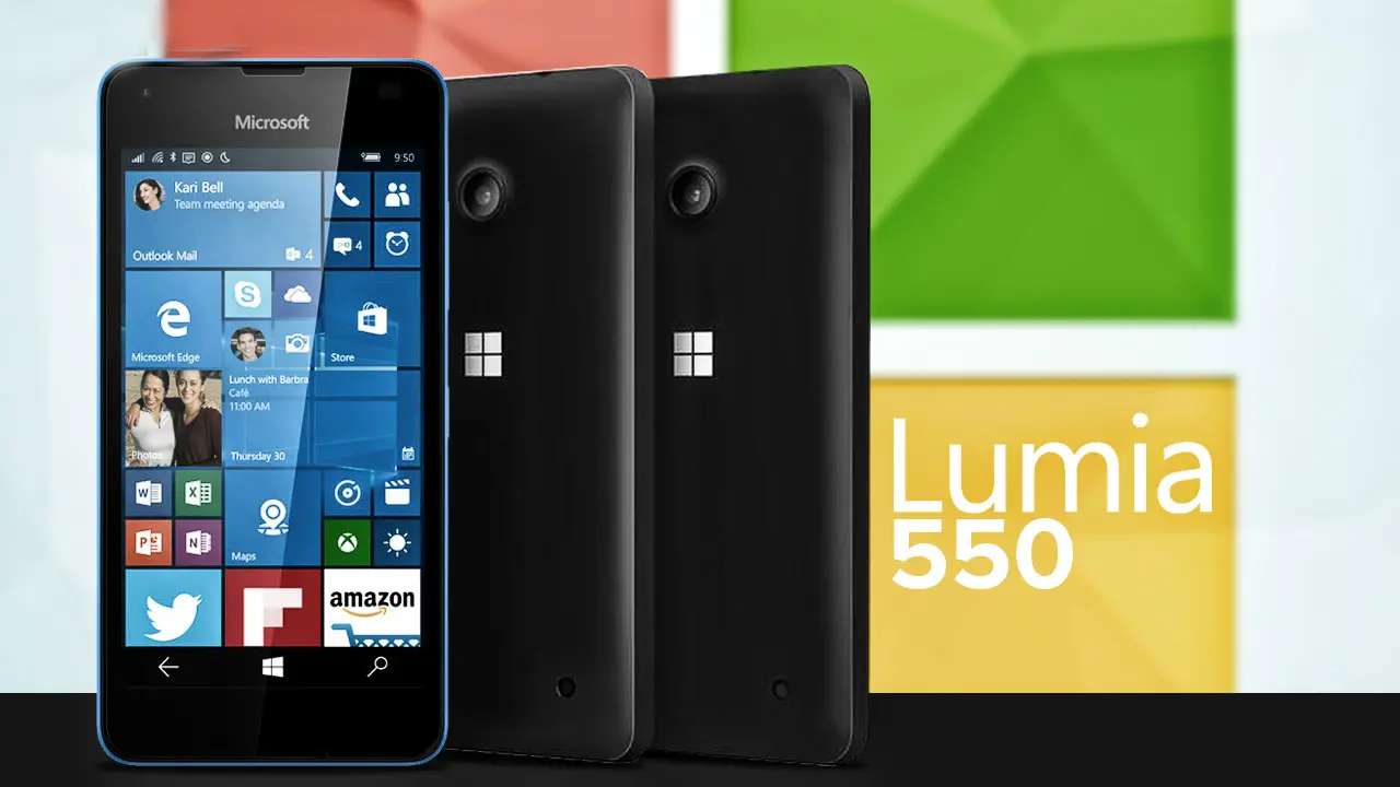 Microsoft Lumia 550 disponible en México por ,499
