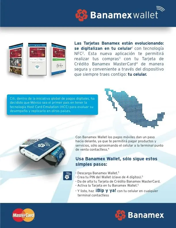 Banamex Wallet, los pagos móviles vía NFC llega a México