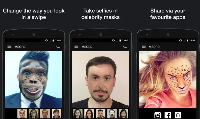 Facebook compra MSQRD, la popular app para modificar caras