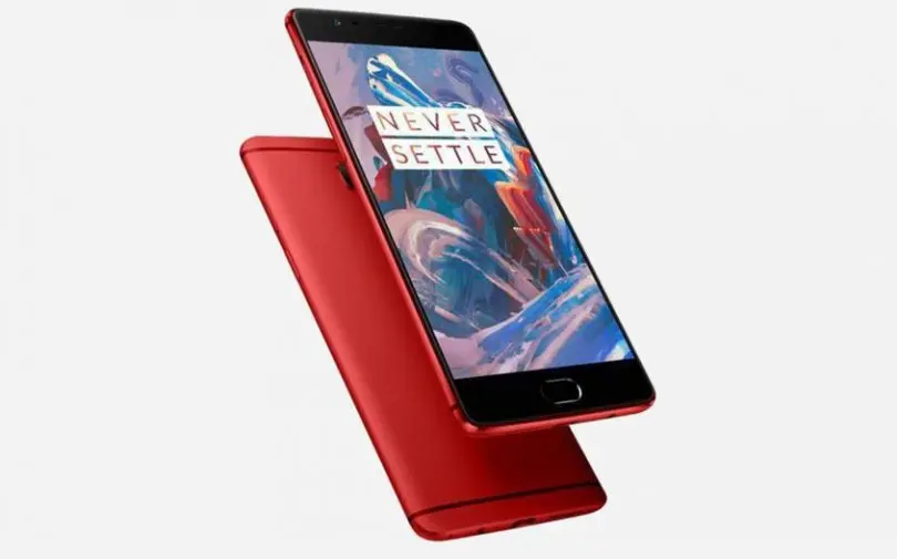 OnePlus 3 no saldrá al mercado en color rojo