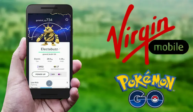 Conoce los paquetes de Virgin Mobile para jugar Pokémon Go