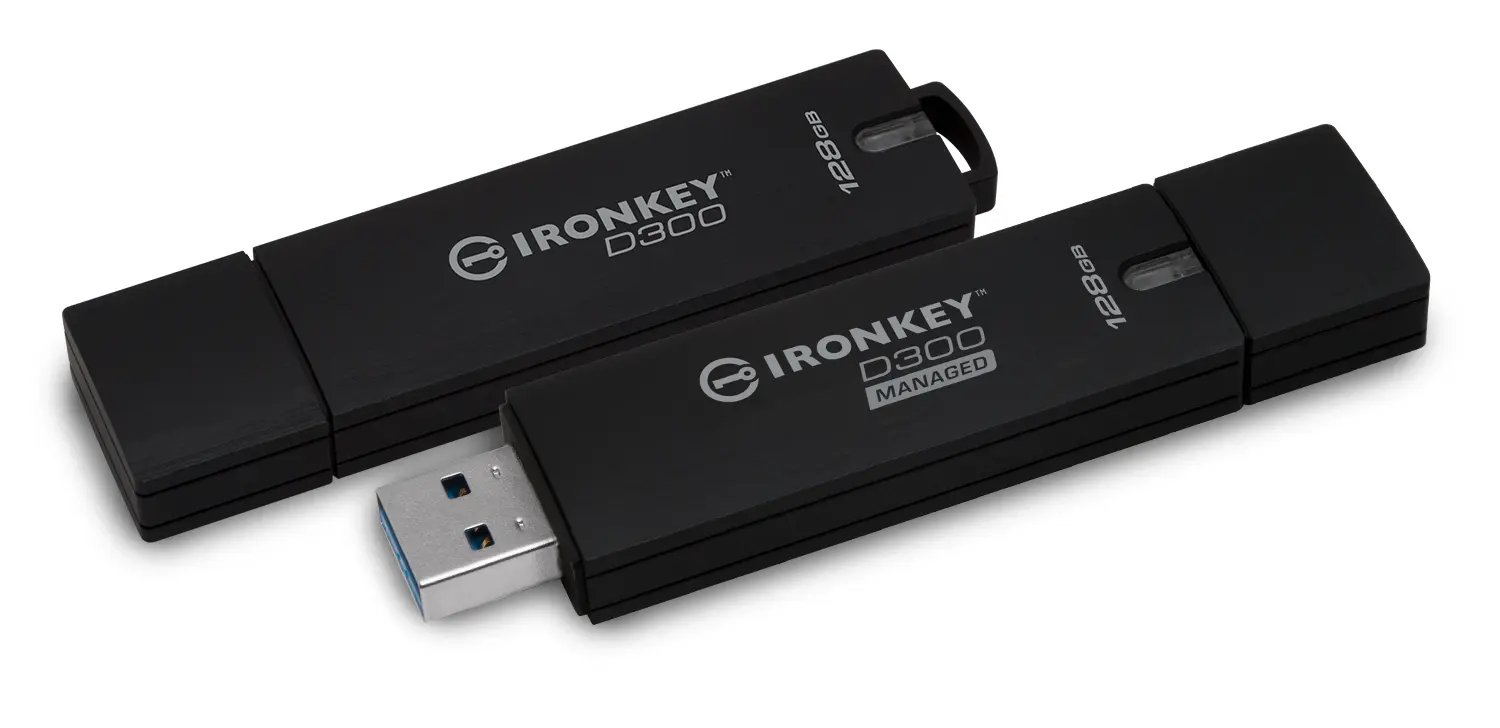 Kingston presenta memorias USB encriptadas IronKey D300/D300 Managed