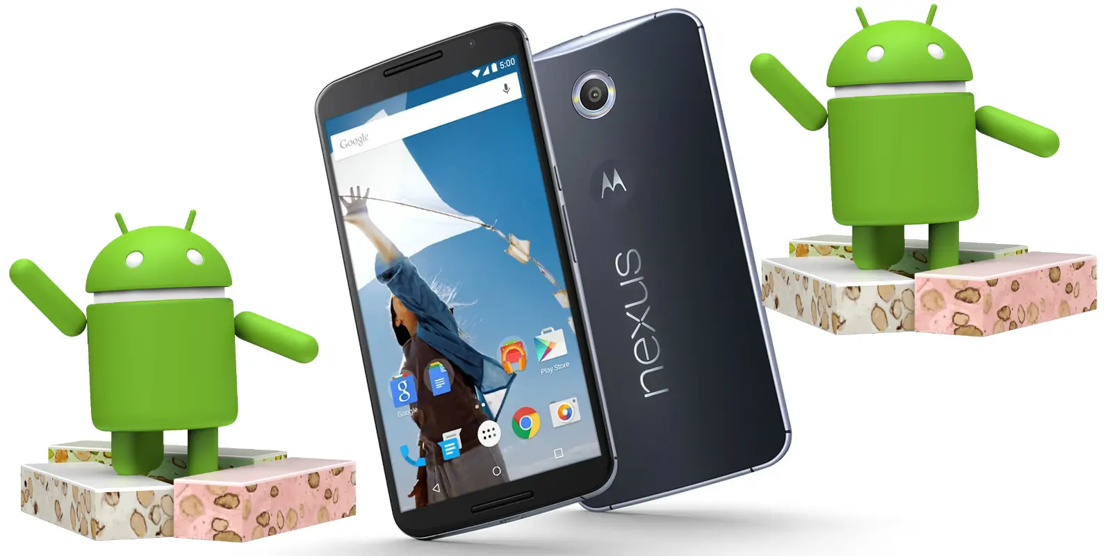 Android 7.0 Nougat finalmente llega al Nexus 6