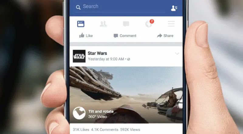 Facebook para Android pronto permitirá subir vídeos HD
