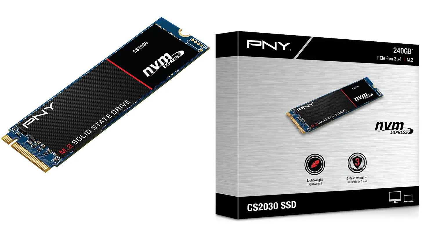 PNY estrena unidades SSD M.2 de 240/480 GB con hasta 2750 MB/s de transferencia