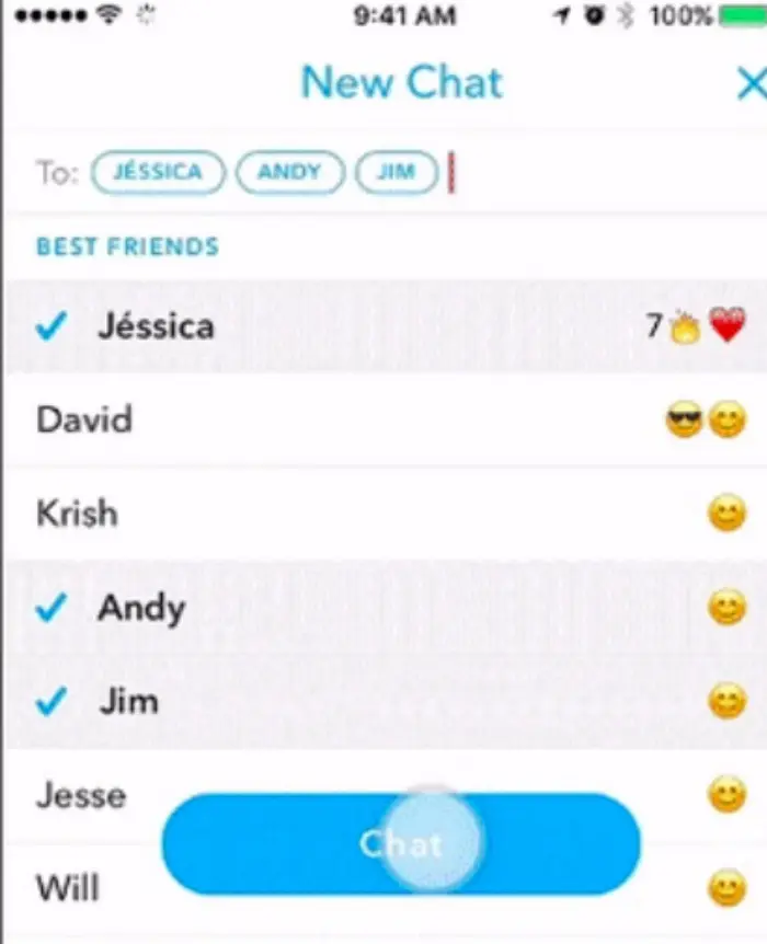 Llegan los chats grupales a Snapchat