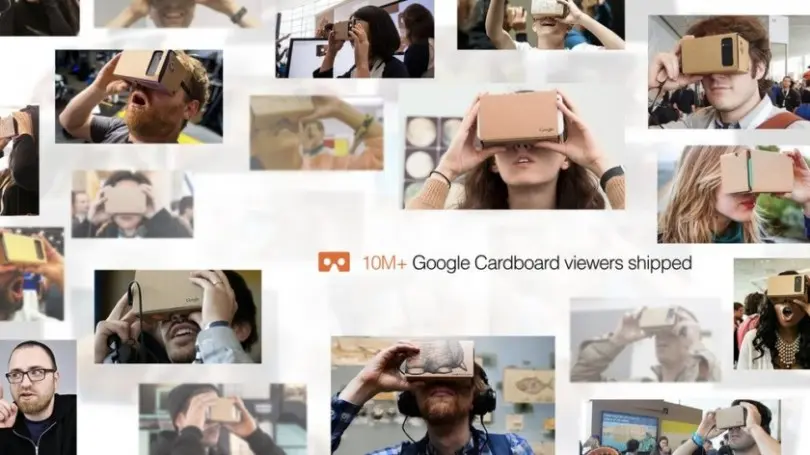 Google coloca 10 millones de visores Cardboard