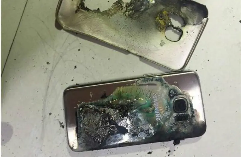 Samsung Galaxy S7 explota en China