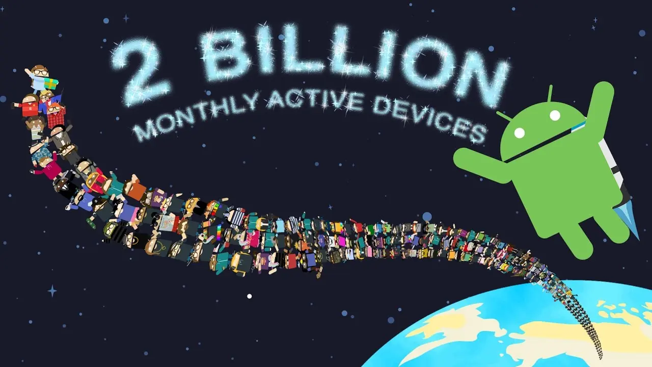 Android tiene más de 2,000 millones de dispositivos activos #IO17