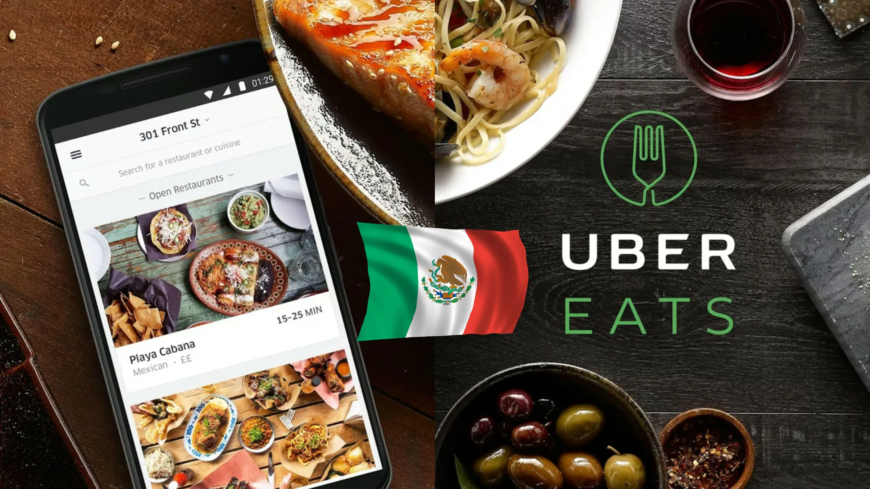 UberEATS llega a Querétaro, Hermosillo y Tijuana