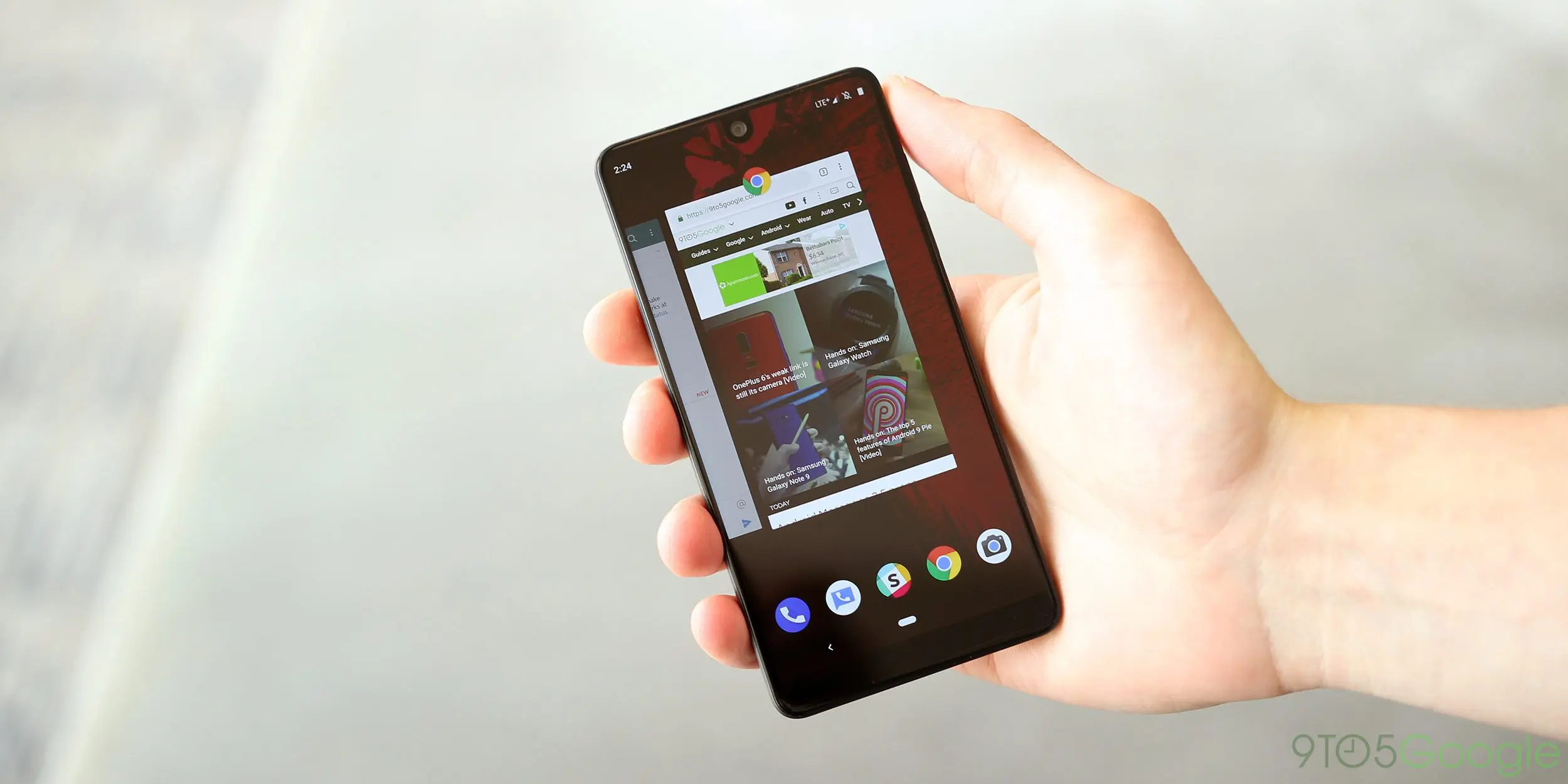 Essential Phone es el primer móvil no Pixel en recibir Android 9.0 Pie