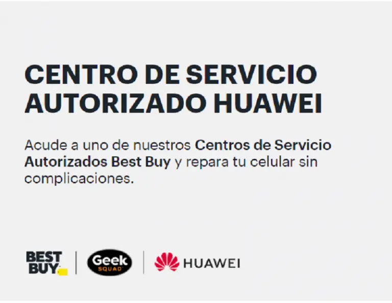 Huawei anuncia alianza con Best Buy para extender repara sus productos