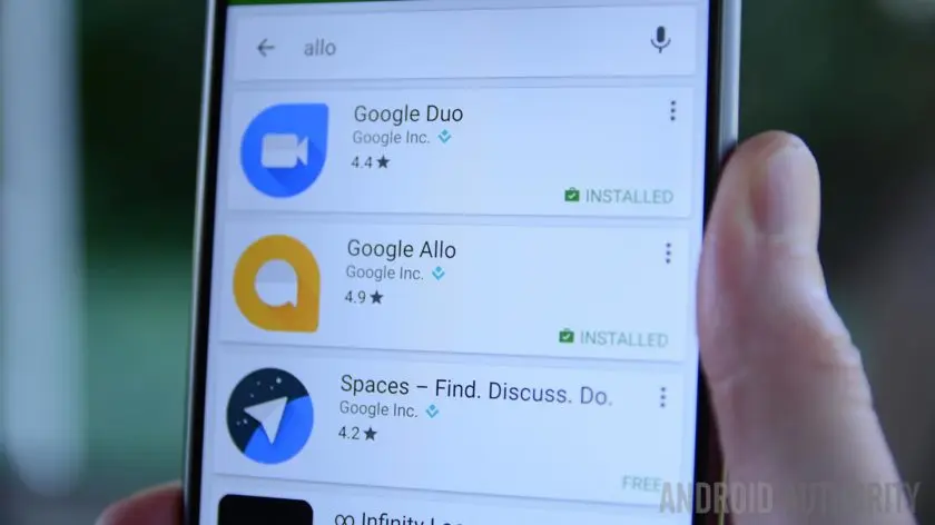 Google Duo alcanza un billón de descargas en Play Store