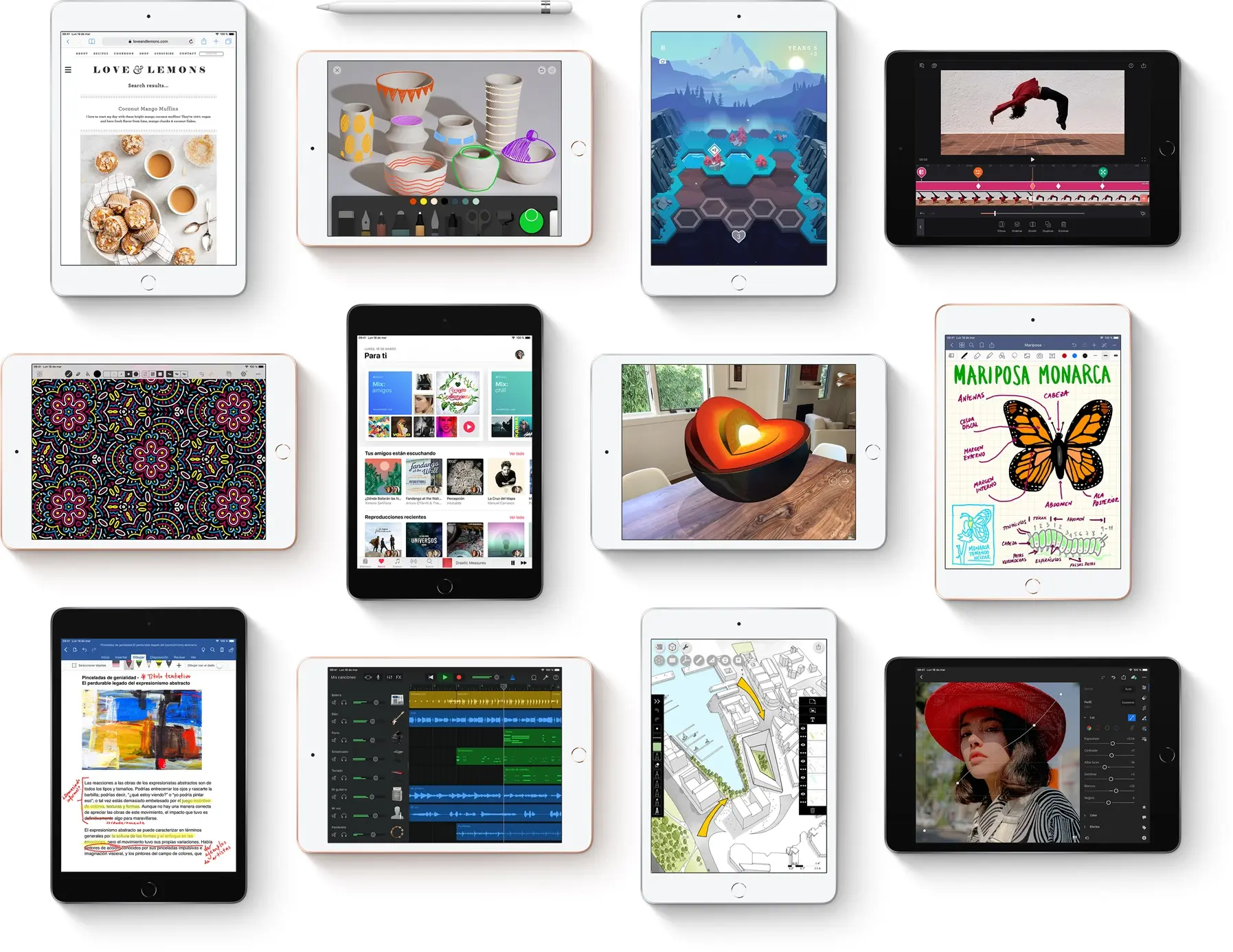 iPad Mini 5 es oficial con Apple A12 en 7.9 pulgadas desde 9 dólares