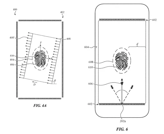 Apple patenta imágenes acústicas de huellas dactilares para Touch ID