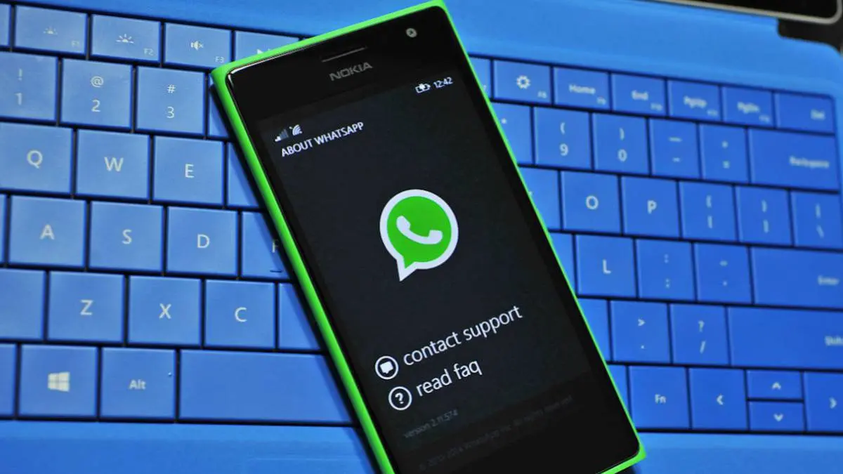 WhatsApp dejará de funcionar en Windows Phone y Windows 10 a partir del 31 de diciembre 2019