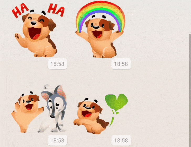 Los stickers animados finalmente llegarán a WhatsApp