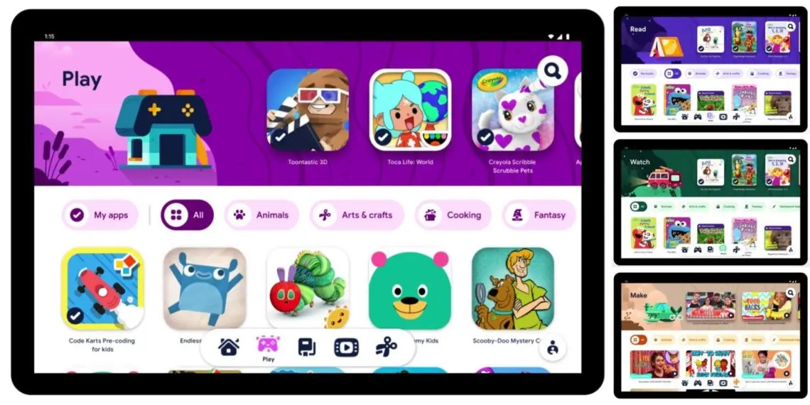 Google Kids Space es lanzado para tabletas Android
