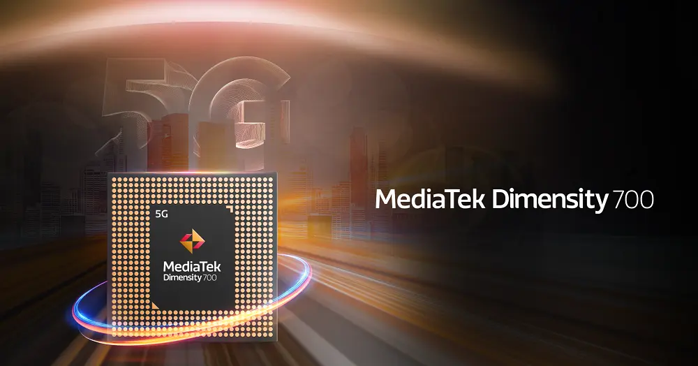 MediaTek presenta su nuevo chipset 5G, Dimensity 700